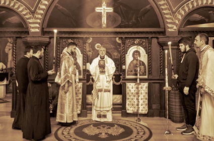 Прослава празника Светога Василија Острошког и Тврдошког у Диселдорфу
