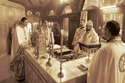 Proslavljen praznik Svetoga velikomučenika Georgija – Krsna slava Episkopa humskog