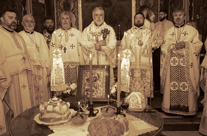 Прослава епархијске и храмовне славе у Билефелду