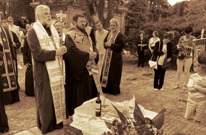 Бесједа Епископа Григорија на гробљу у Оснабрику