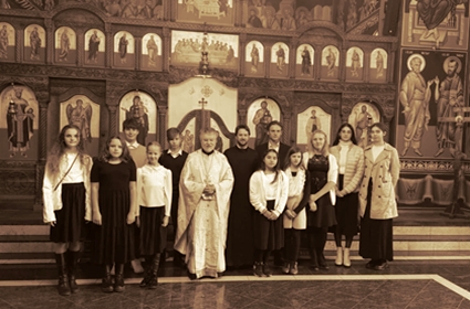 Besuch des russisch-orthodoxen Kinder und Jugendchores München