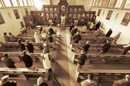 Евхаристија у Аугзбургу и наставак циклуса Разговора о вери: Зашто је Црква место спасења?