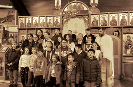 Захвалница парохијана у Бремену свештенику Саши Момировићу