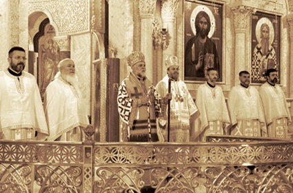 Spasovdanska liturgija u Hramu Svetog Save