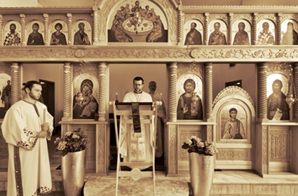 Evharistijsko sabranje u Ulmu na praznik Ognjene Marije (Nedelja 8. po Duhovima)
