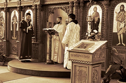 Zadušnice i nedeljna liturgija u Augzburgu