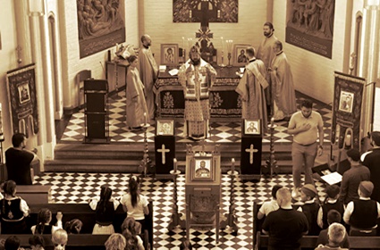 Sveta arhijerejska Liturgija u Rozenhajmu