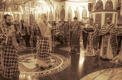 Митрополит Григорије служио у подгоричком Саборном храму