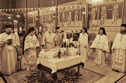 Престони празник грчког Светоархангелског храма у Оберхаузену