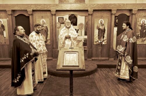 Света архијерејска Литургија у храму Светог Симоена Мироточивог у Лас Вегасу