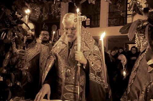 Велики петак у Саборном храму Светог Саве у Диселдорфу (видео и фото)