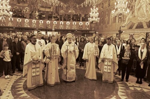 Слава храма Васкрсења Христовог у Франкфурту на Мајни